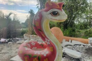 mô hình rắn mút xốp