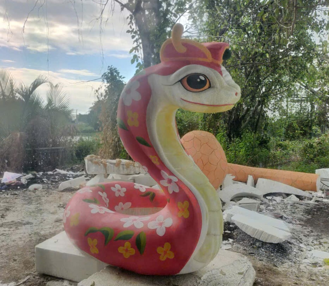 mô hình rắn mút xốp