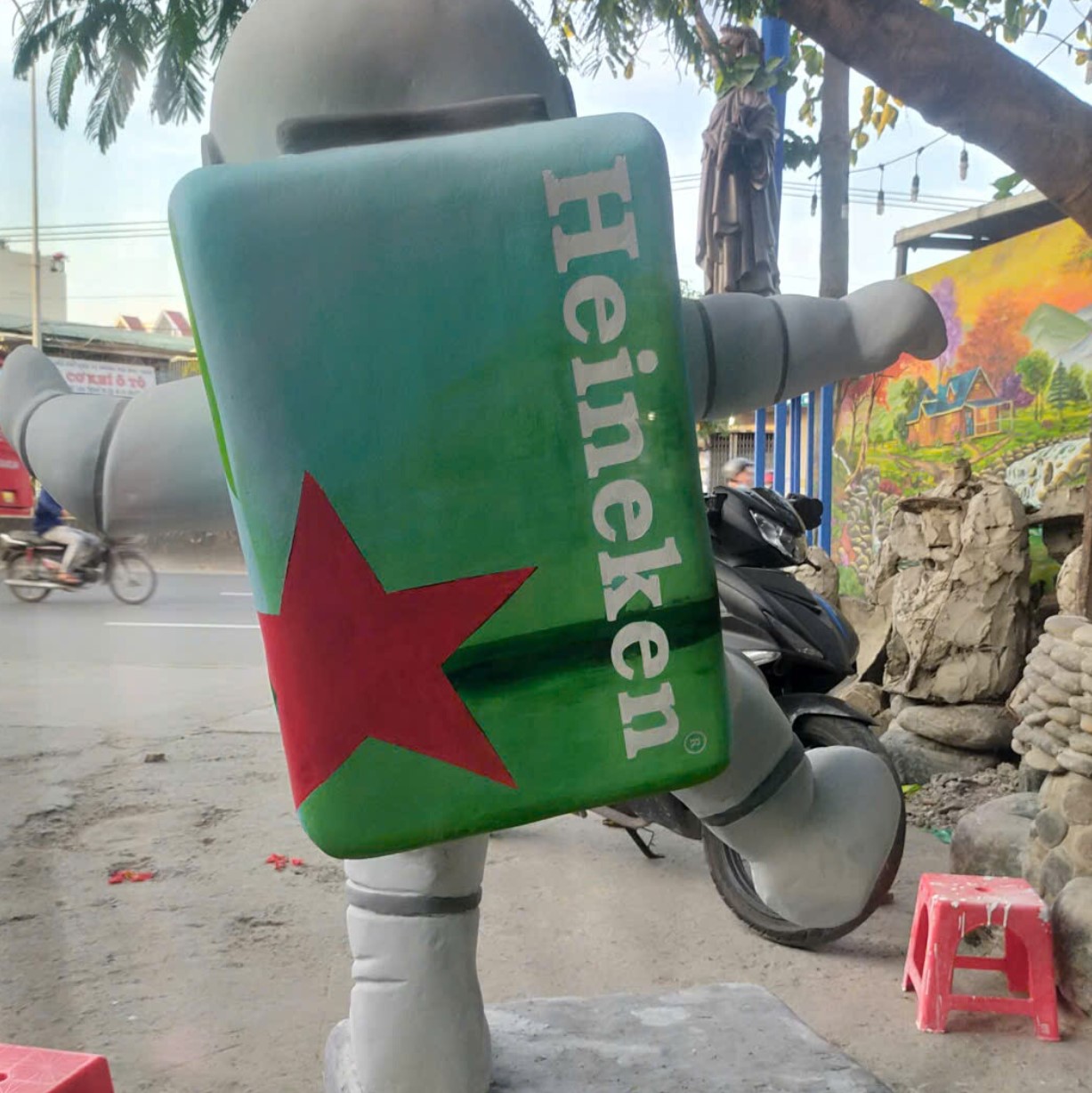 Mô hình mút xốp 3D