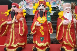 Mô hình mút xốp phúc lộc thọ